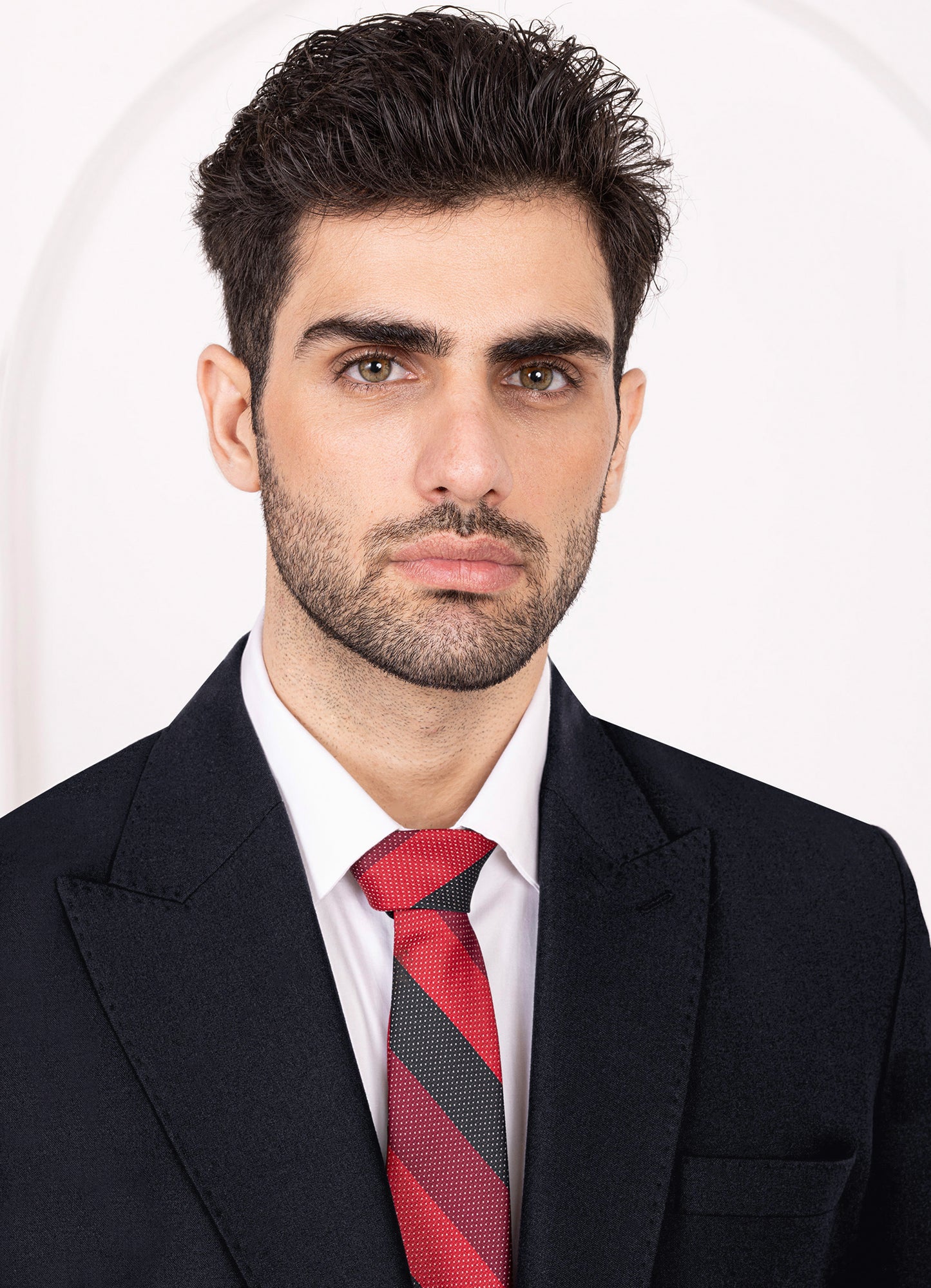Zeus Blue Worsted Wool 4 Way Stretch Wrinkle Free Fluid Drape Fabric Double Breasted Suit
