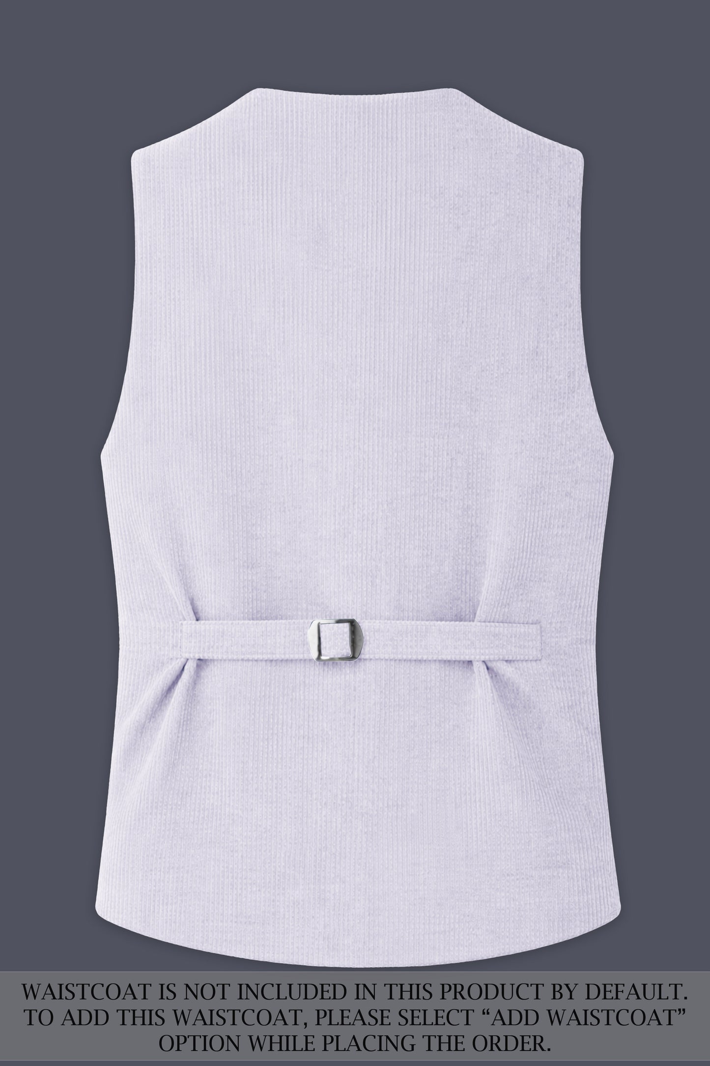 Auremerc-Mercury Gray Corduroy Premium Single Breasted Sports Suit