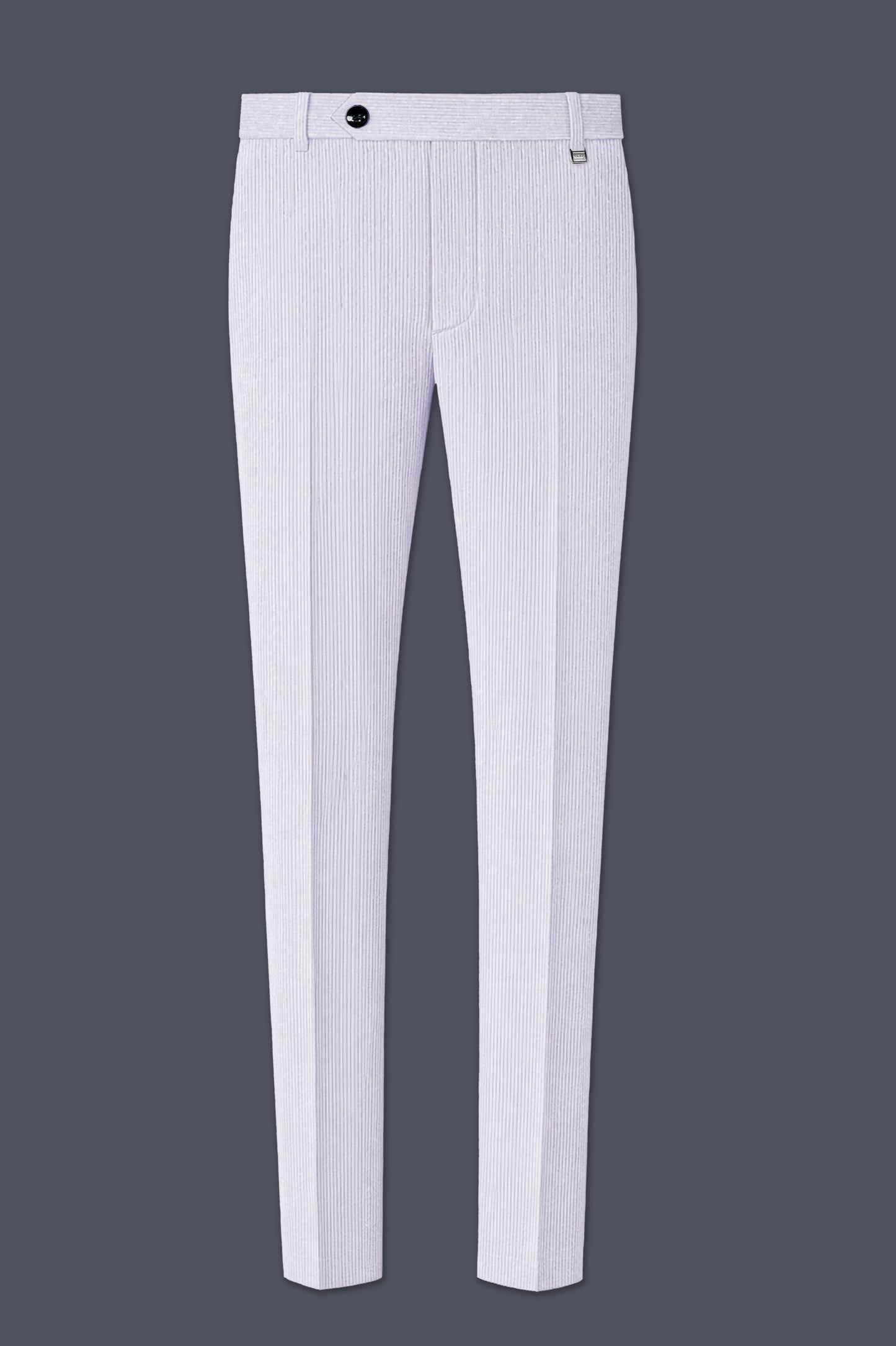 Auremerc-Mercury Gray Corduroy Premium Stretchable Waistband Pant