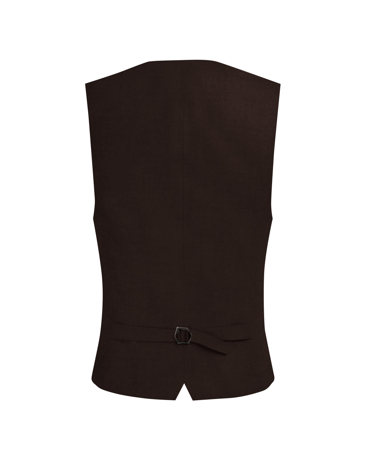 Cocoa Brown Worsted Wool 4 Way Stretch Wrinkle Free Fluid Drape Fabric waistcoat