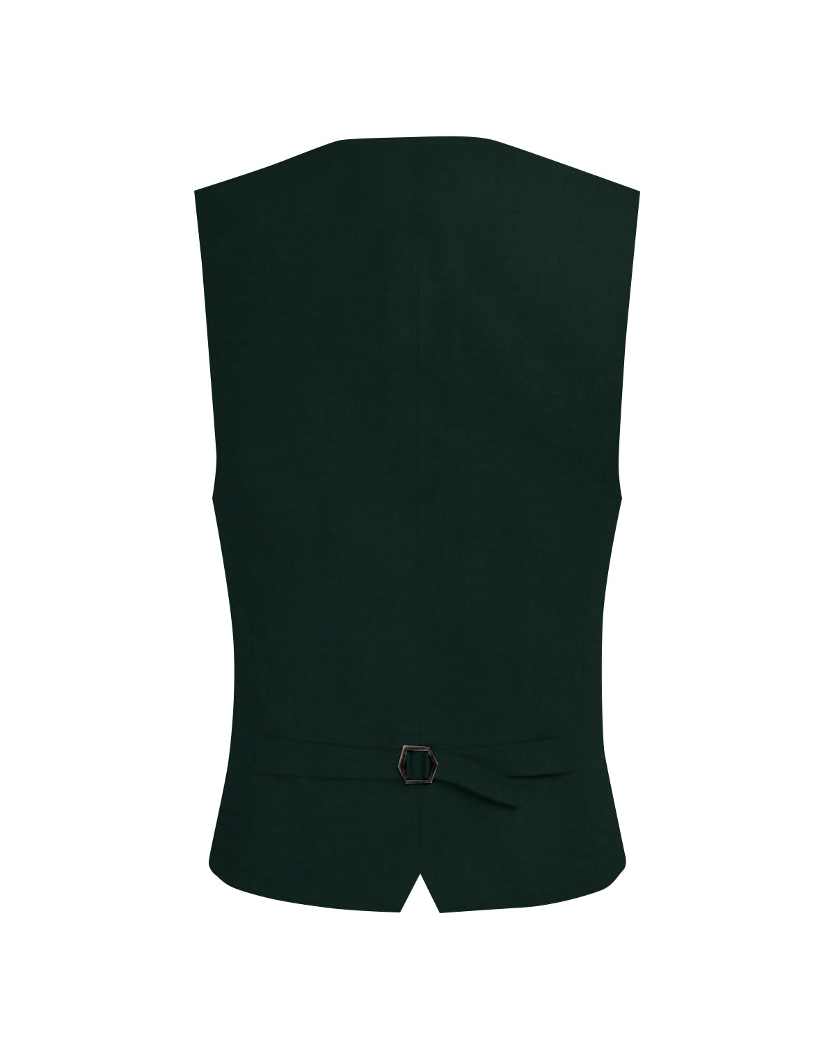 Racing Green Worsted Wool 4 Way Stretch Wrinkle Free Fluid Drape Fabric Waistcoat